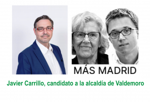 Vota con ilusión, Vota con Alegría, Vota con Futuro: Vota Más Madrid Valdemoro!