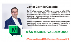Javier Carrillo Castaño - Más Madrid Valdemoro