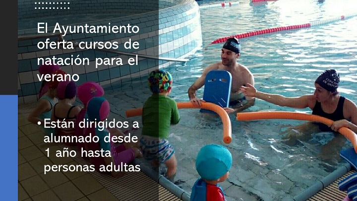 Cursos de natación para el verano en Valdemoro
