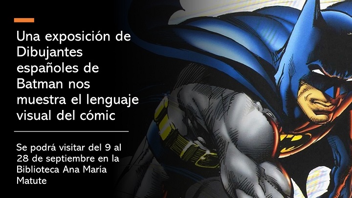 Exposición de dibujantes españoles de Batman