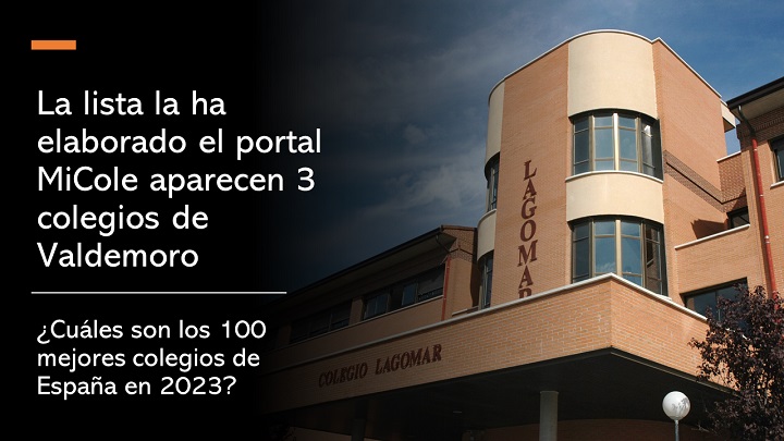 Los mejores colegios de España en 2023