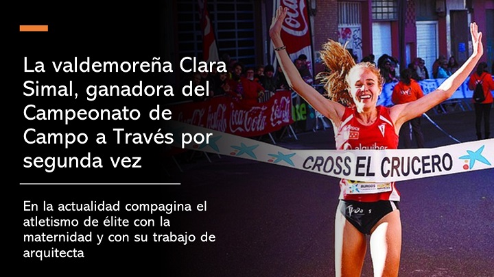Clara Simal ganadora del Campo a Través