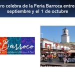 Fin de semana con Feria Barroca